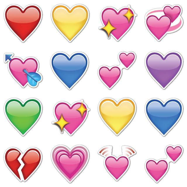 事实上,emoji表情中表示心的表情实在太多了,例如爱心,喜欢,一见