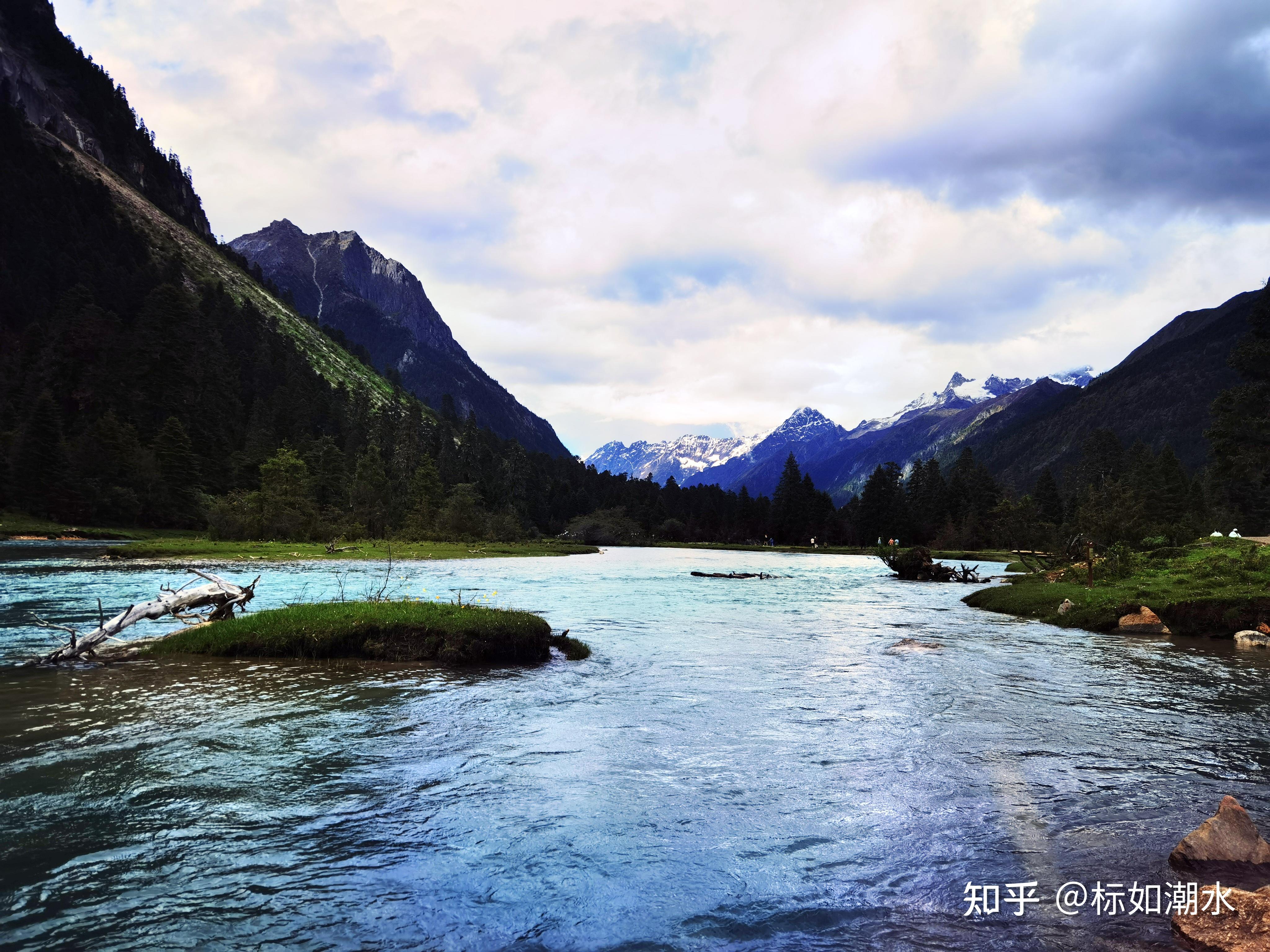 西藏旅游7世外新措湖心仙岛