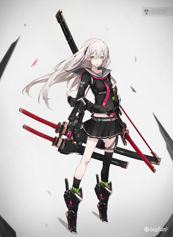 手办测评 Figma 396 重兵装型女子高生壱 知乎