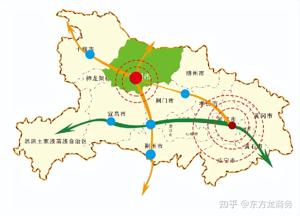 湖北省南漳县区域地图图片
