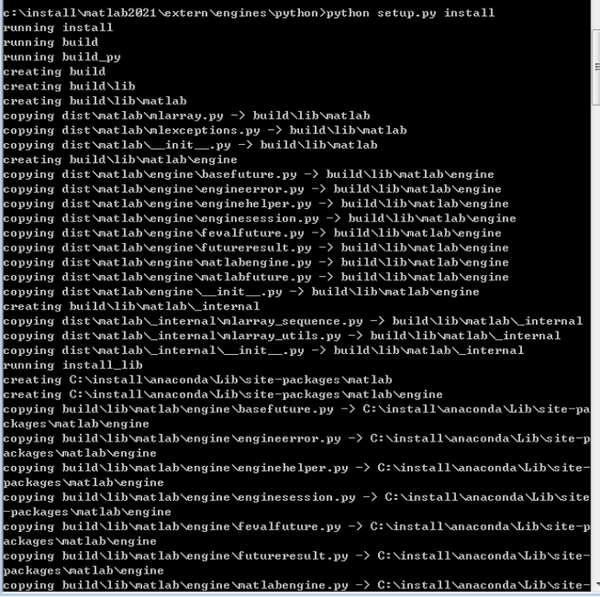 Python matlab 