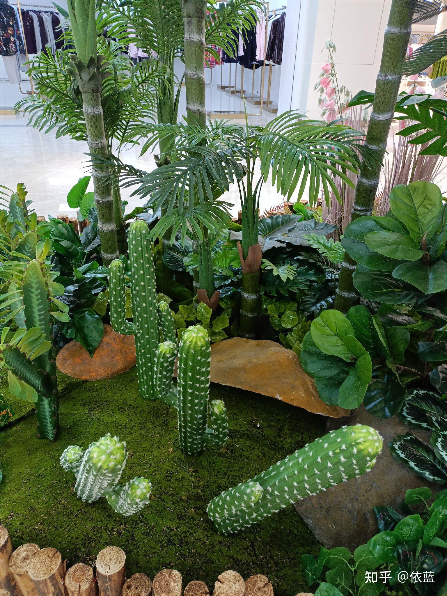 商场也有园林绿化