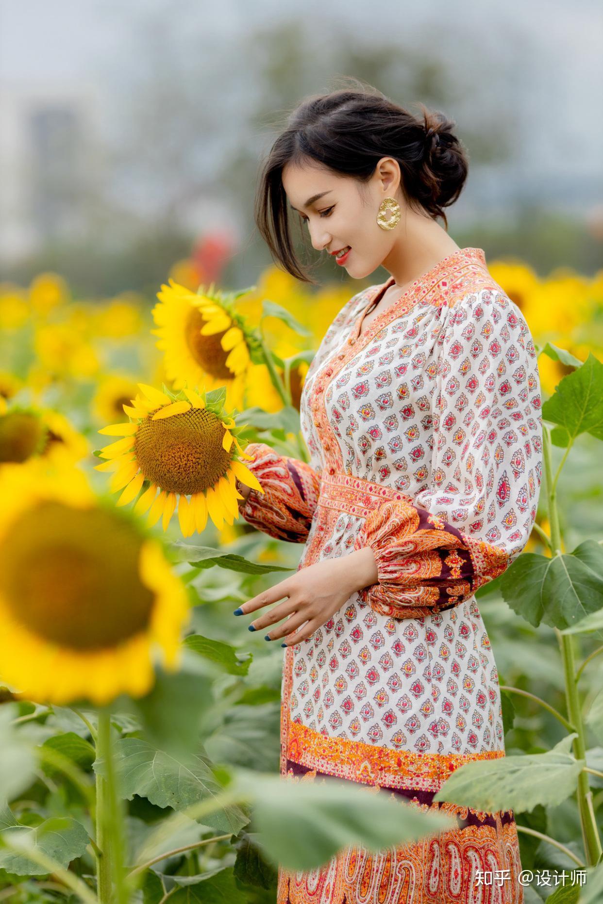 向日葵人像摄影全攻略7张图片教你7个技巧成片好看又自然