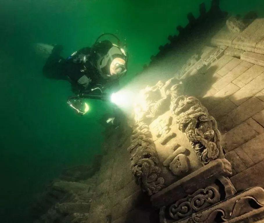 央视披露浙江千岛湖水下龙宫现世已公布首批照片