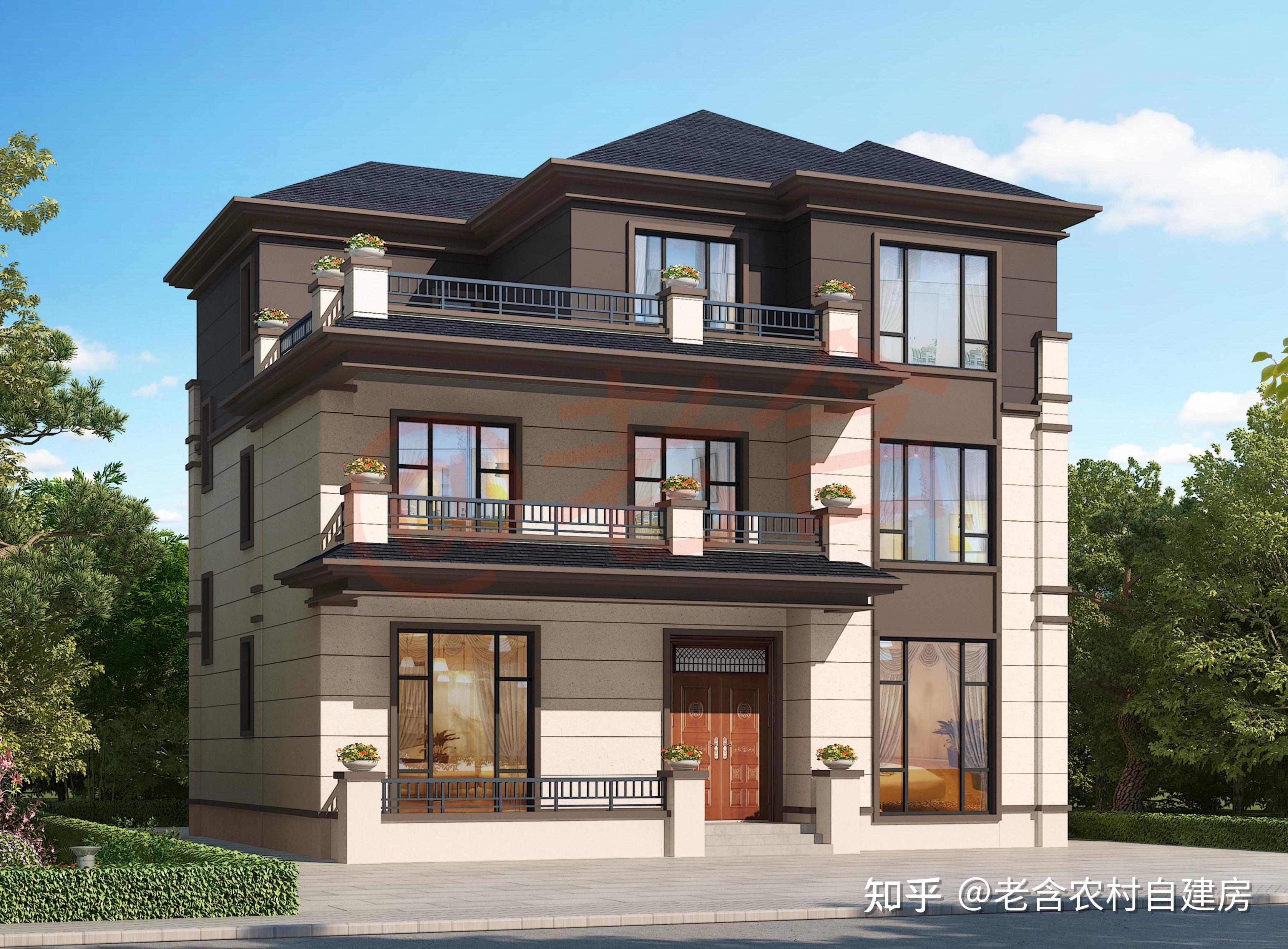 百里挑五农村自建房户型主体造价均20多万性价比超值