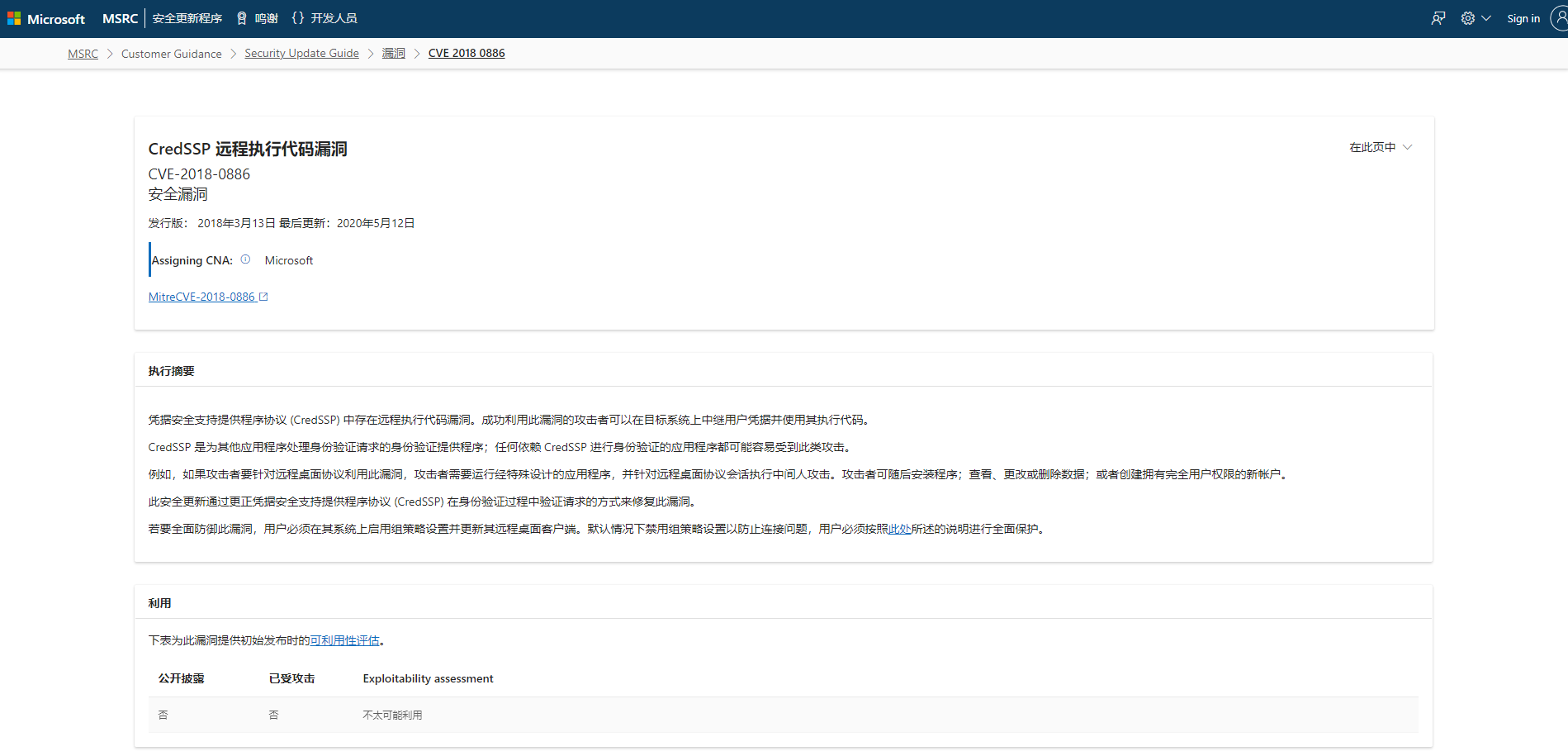 Microsoft windows credssp 