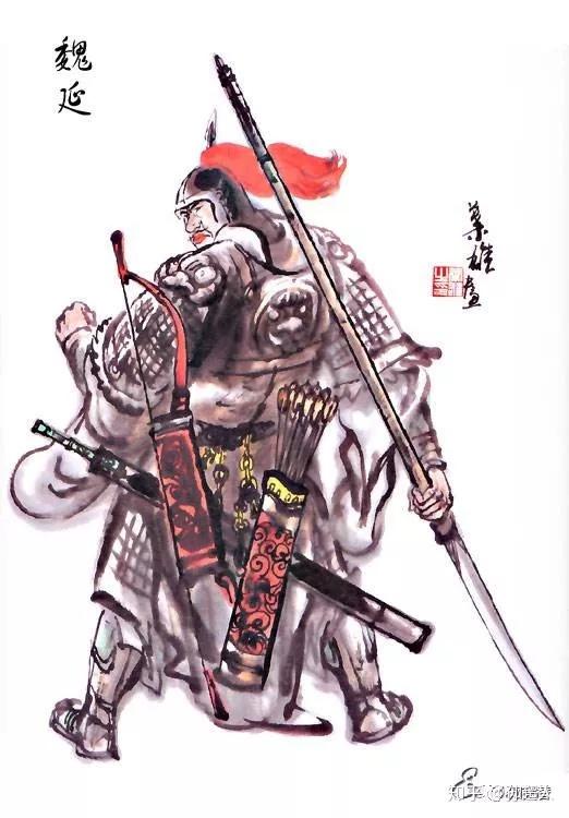 被三国演义黑得最惨的三国人物魏延一