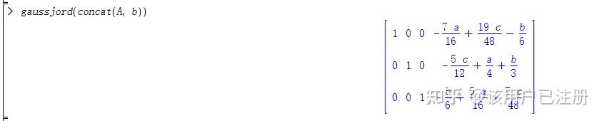 Maple教程--矩阵和线性方程组 - 知乎