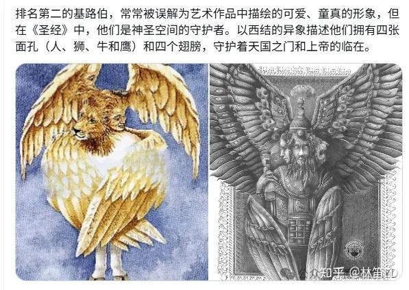智天使基路伯到底是四头怪物还是胖娃小天使？ - 知乎