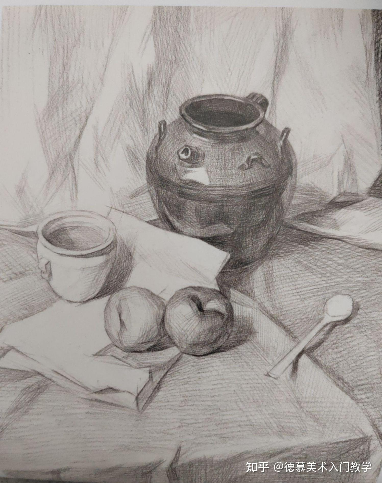 美术艺考基础知识之素描静物篇11