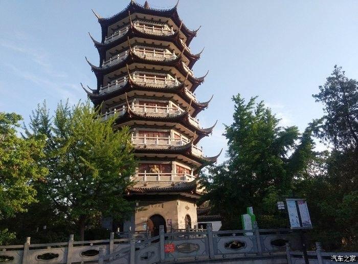 飞来山上千寻塔闻说鸡鸣见日升捷途x90带家人享受美好五月