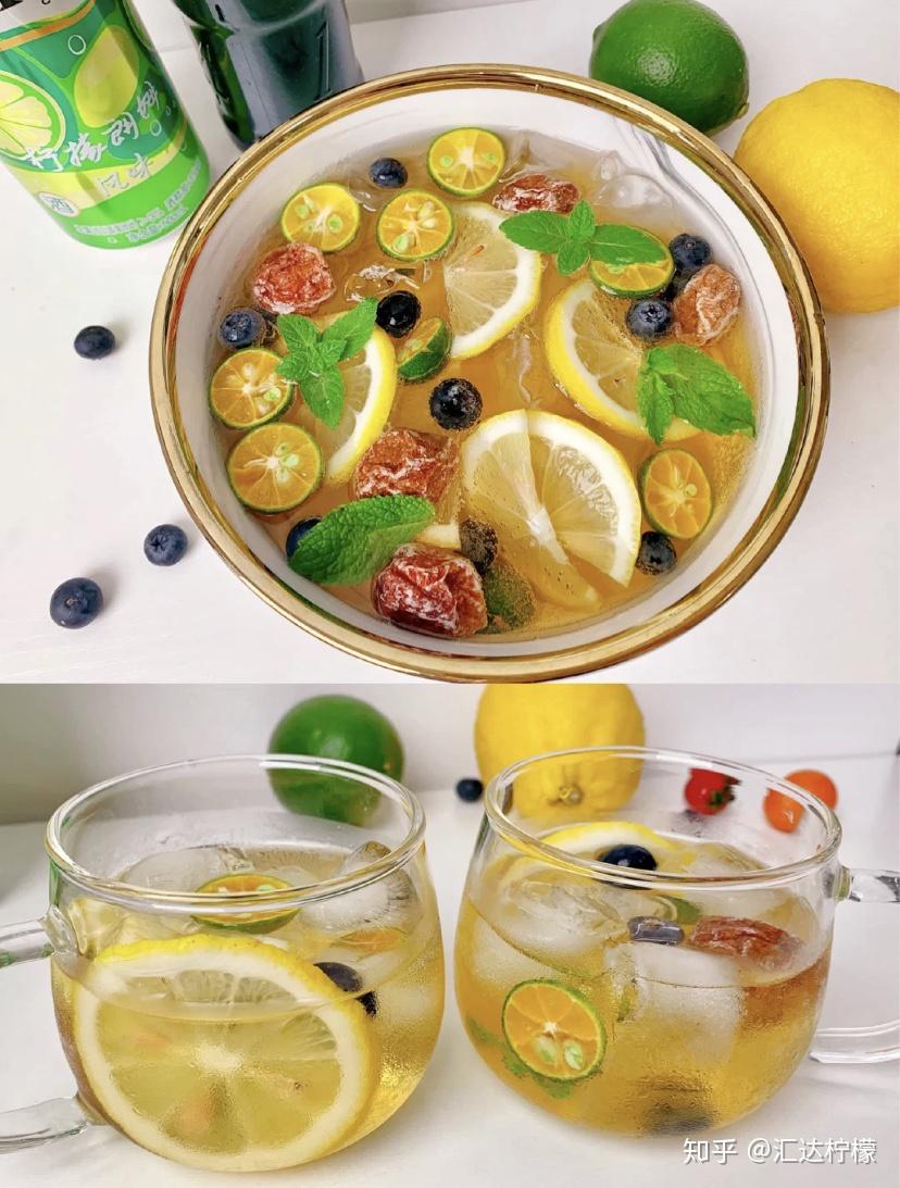 网红喝法话梅柠檬啤酒