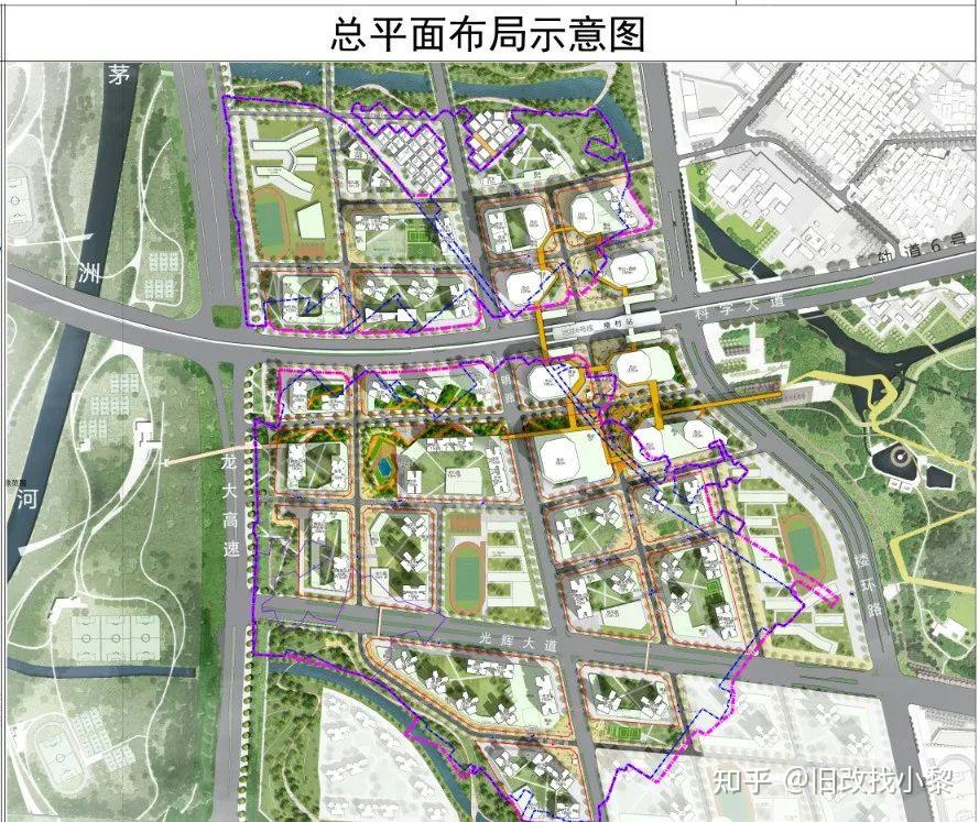 光明中心區樓村第一工業區卓越舊改規劃草案公示建面178萬平方米3所九