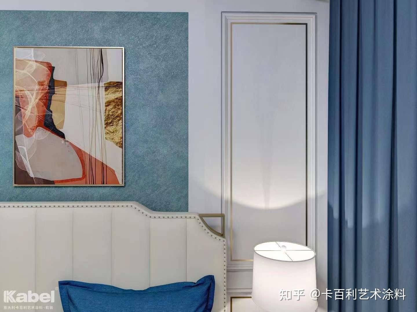 艺术漆效果图客厅,艺术漆背景墙好看吗?-卡百利 - 知乎