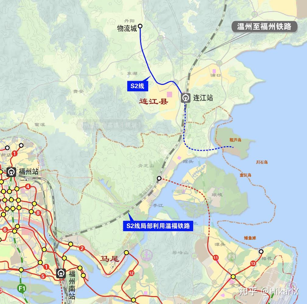 福州城市轨道交通线网规划(2021 年修编)分析