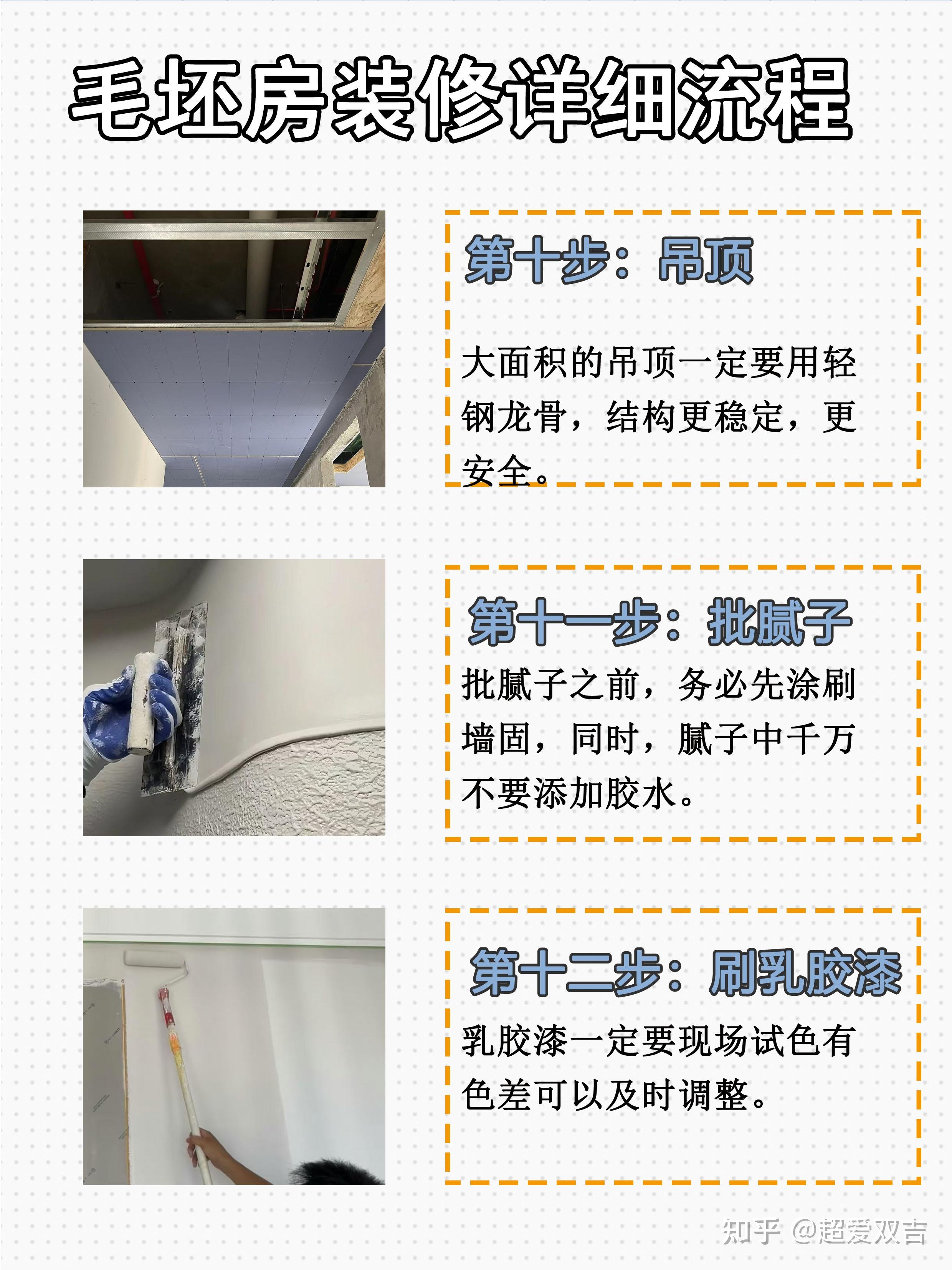 毛坯房的正确装修顺序（三个月完工不返工） - 知乎