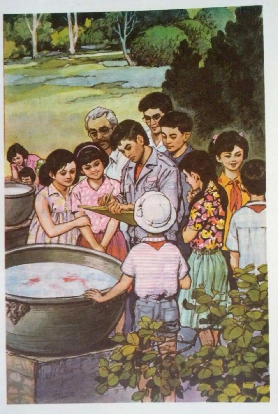 人教版小学课本插画是邪恶势力对中华孩子的文化侵略