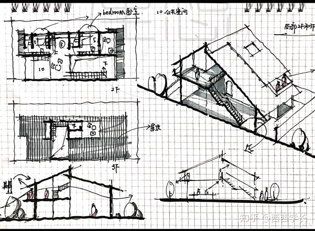 關於建築案例抄繪方法的超全總結