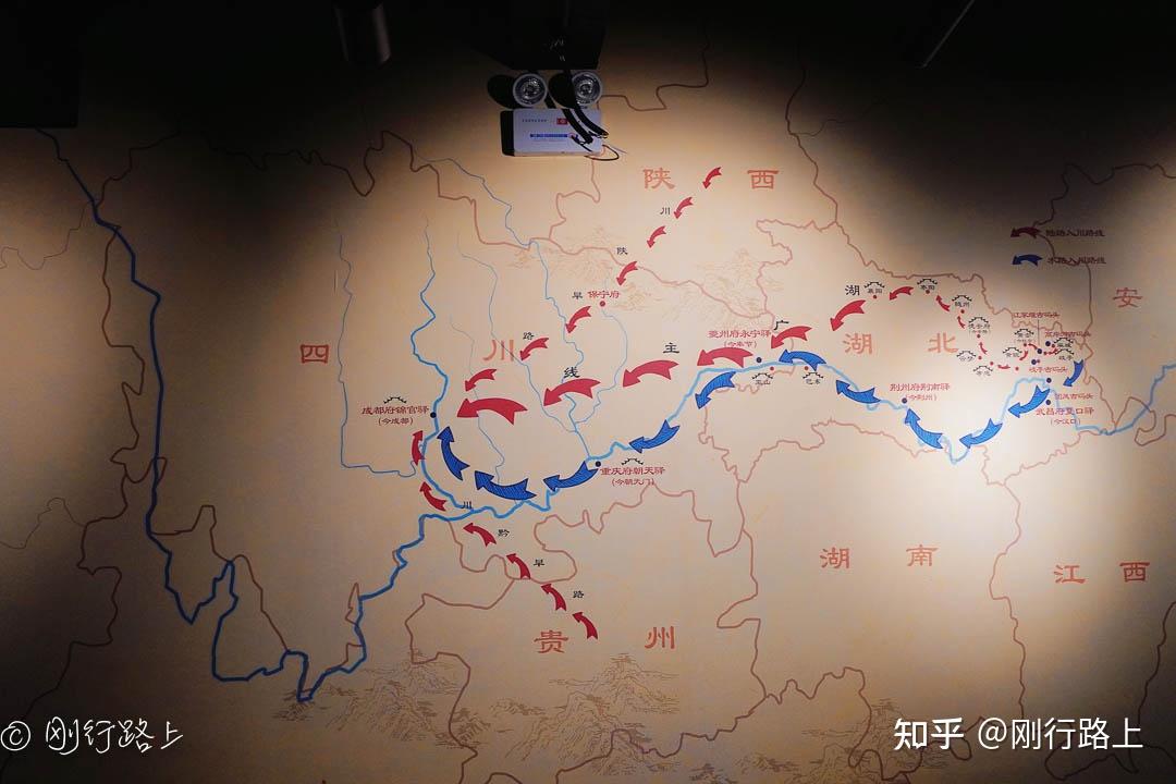 湖广填四川路线图图片