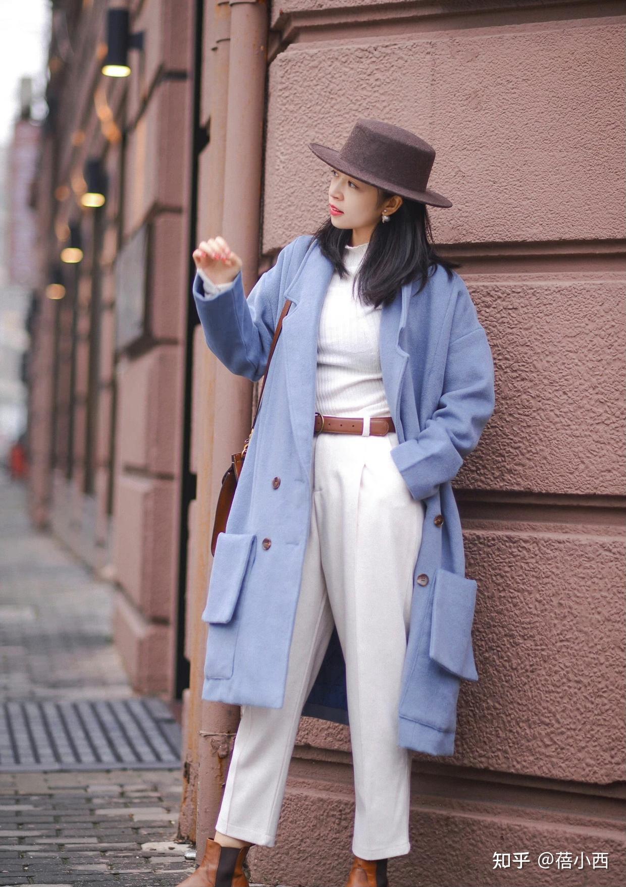 冬季最流行的是大衣跟三木穿4个高级款搭配裤子裙子都美