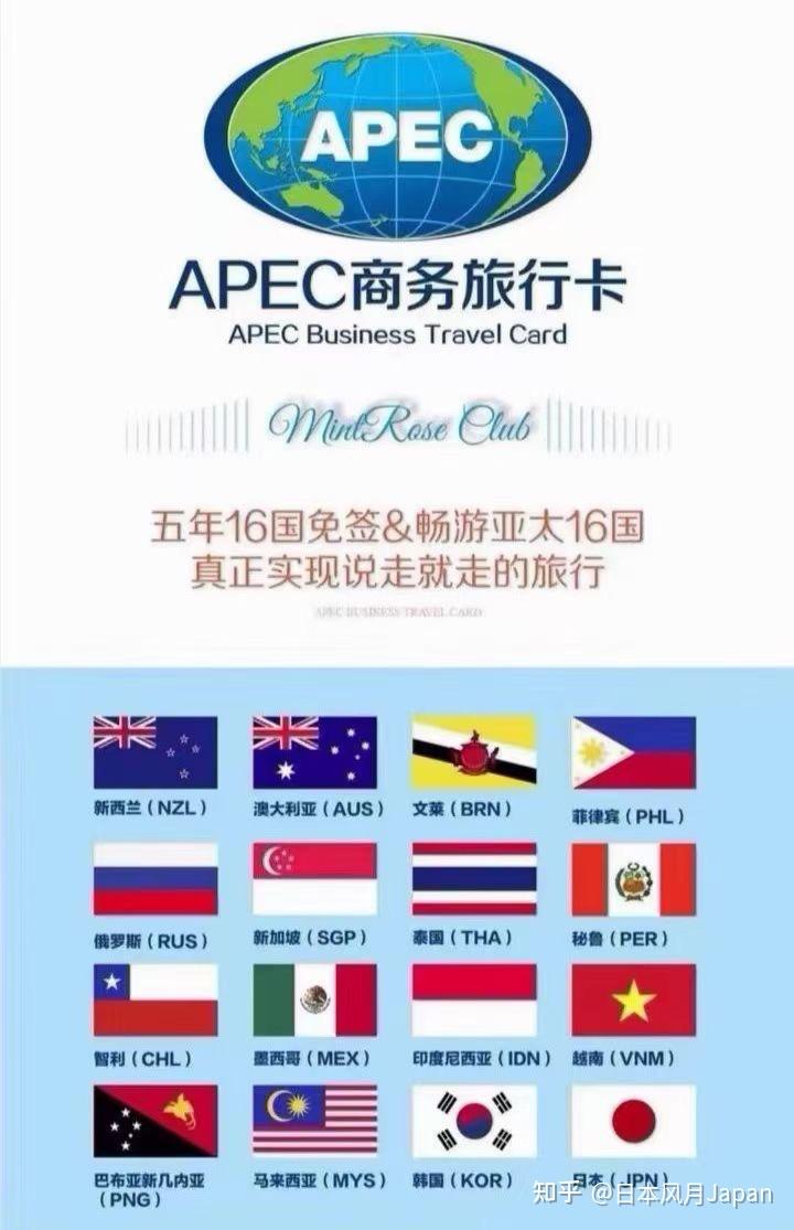 apec商务旅行卡真正说走就走的旅行
