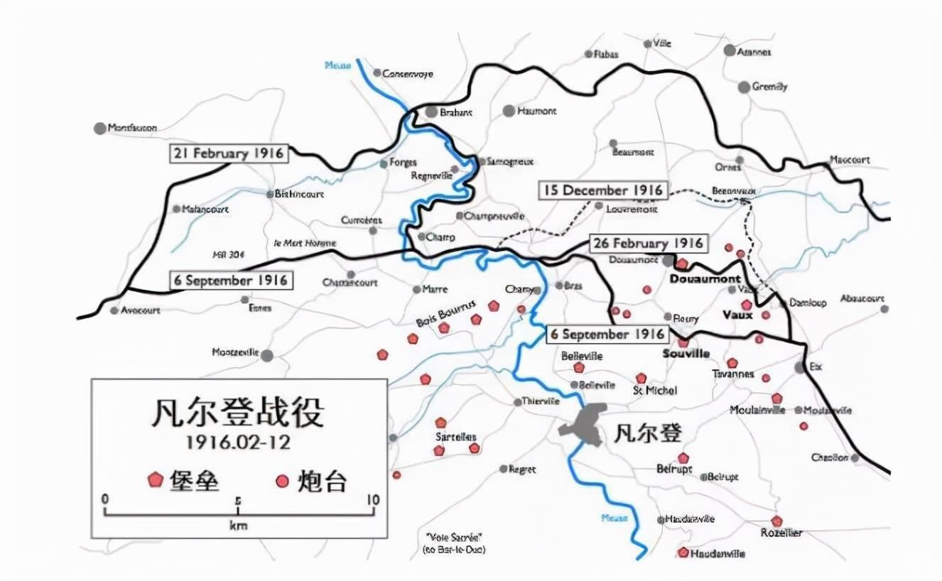 但是战役开打之后,由于他们无法占领默兹高地,未能实现从西面包围