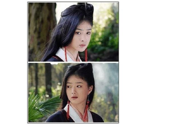 木婉清是有点怨愤在里面的,蒋欣演出来了.