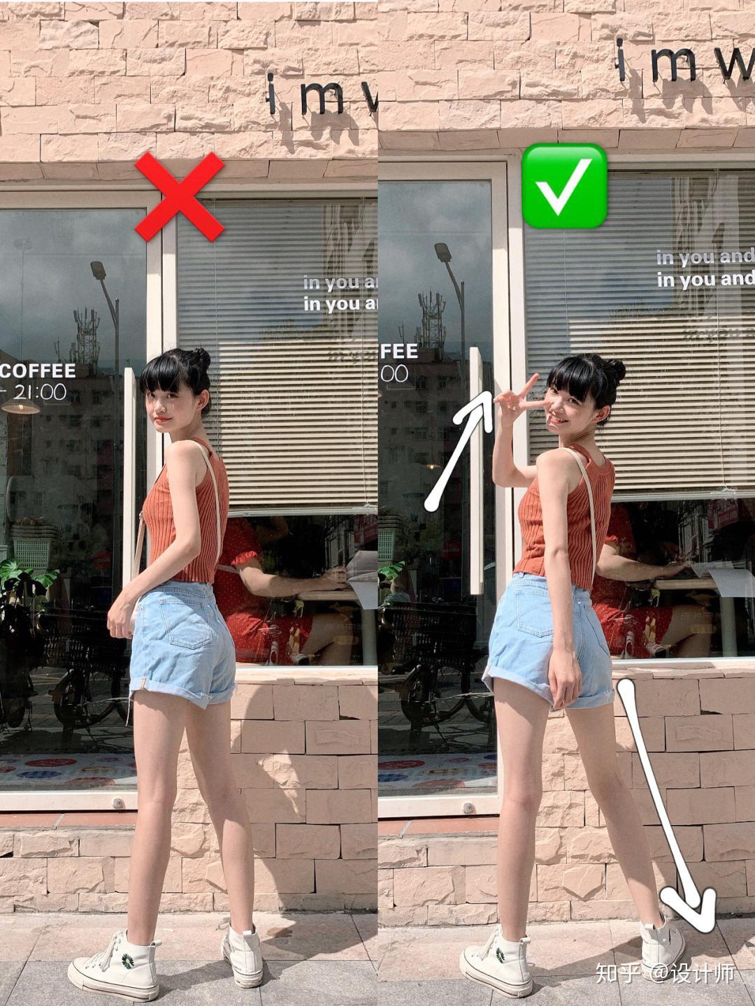 站着拍照不尴尬,一学就会的7个站姿姿势,学起来拍美照 - 知乎