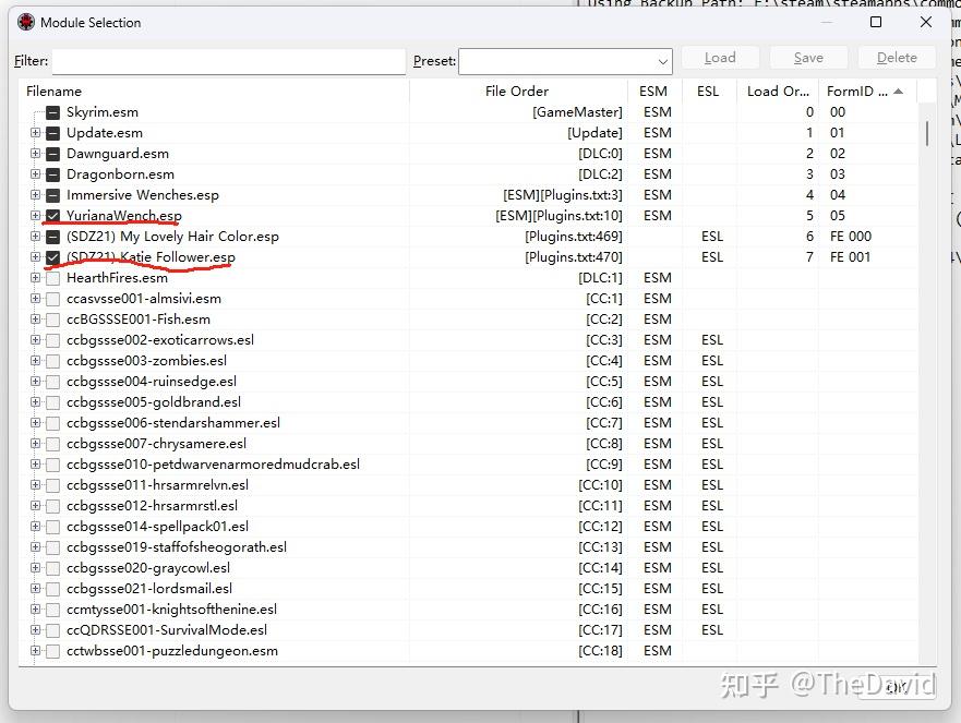 [老滚5]换脸术2.0-通过SSEEDIT纯手动用自己想要的角色外观mod替换目标NPC外观的方法 - 知乎