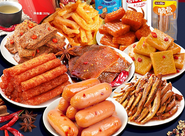 淘宝上麻辣卤味零食大礼包推荐?要肉多的,送朋友,谢谢?