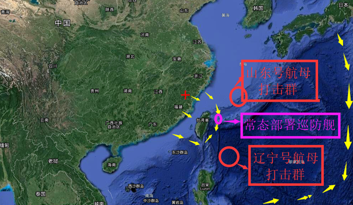 台湾被包围了 