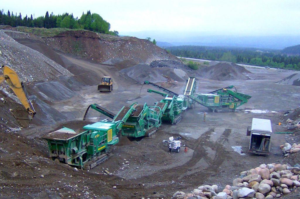 非同凡响的b模式移动砂石骨料加工厂