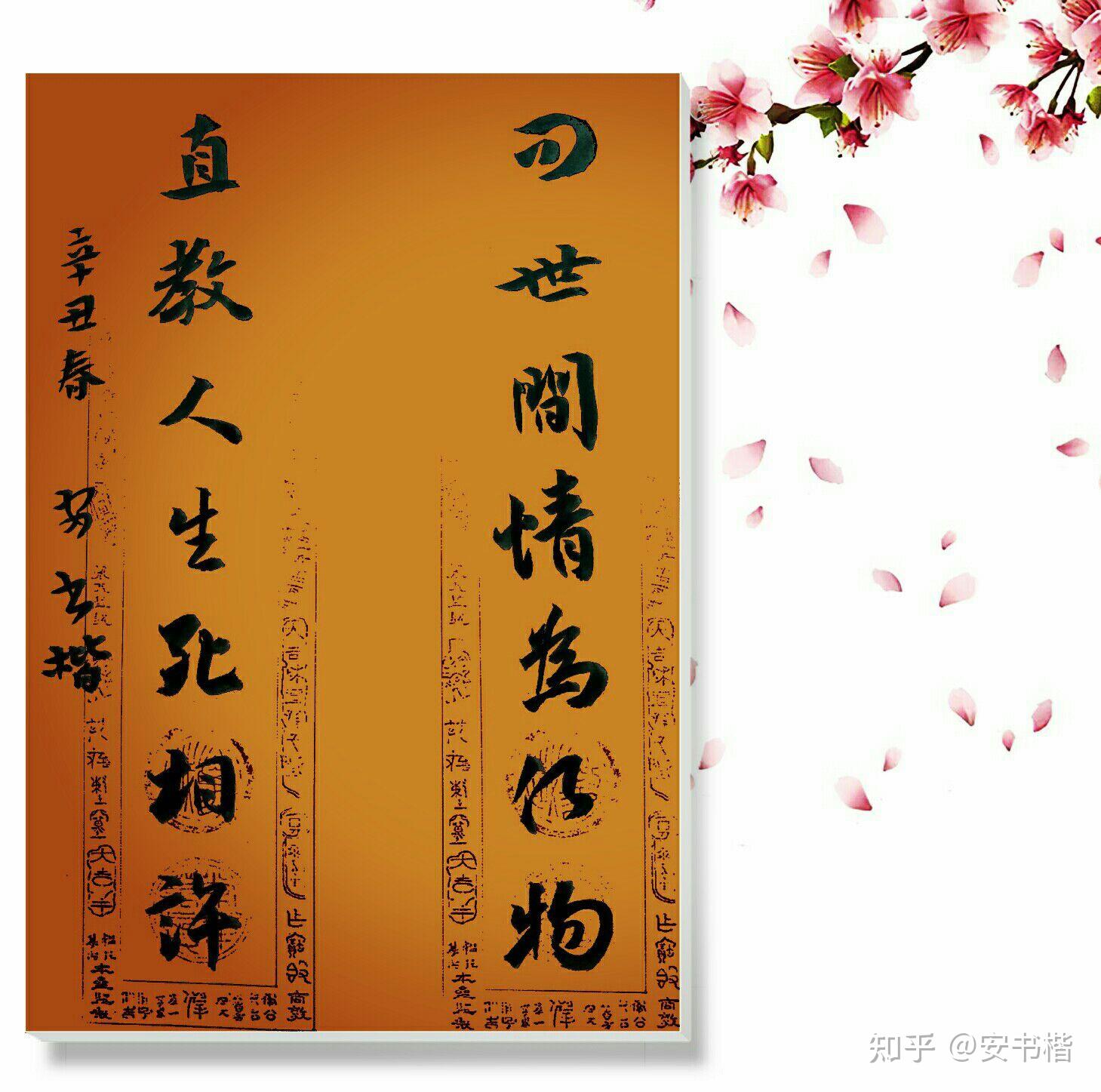 安书楷抄录辛丑春月#人生#谓我何求不知我者谓我心忧知我者万事只求半