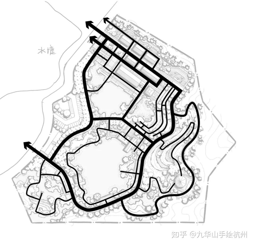 園林景觀快題東南大學2022年風景園林真題解析