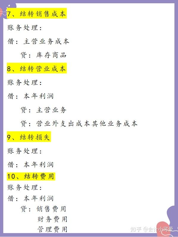 会计月末结转怎么处理? - 知乎