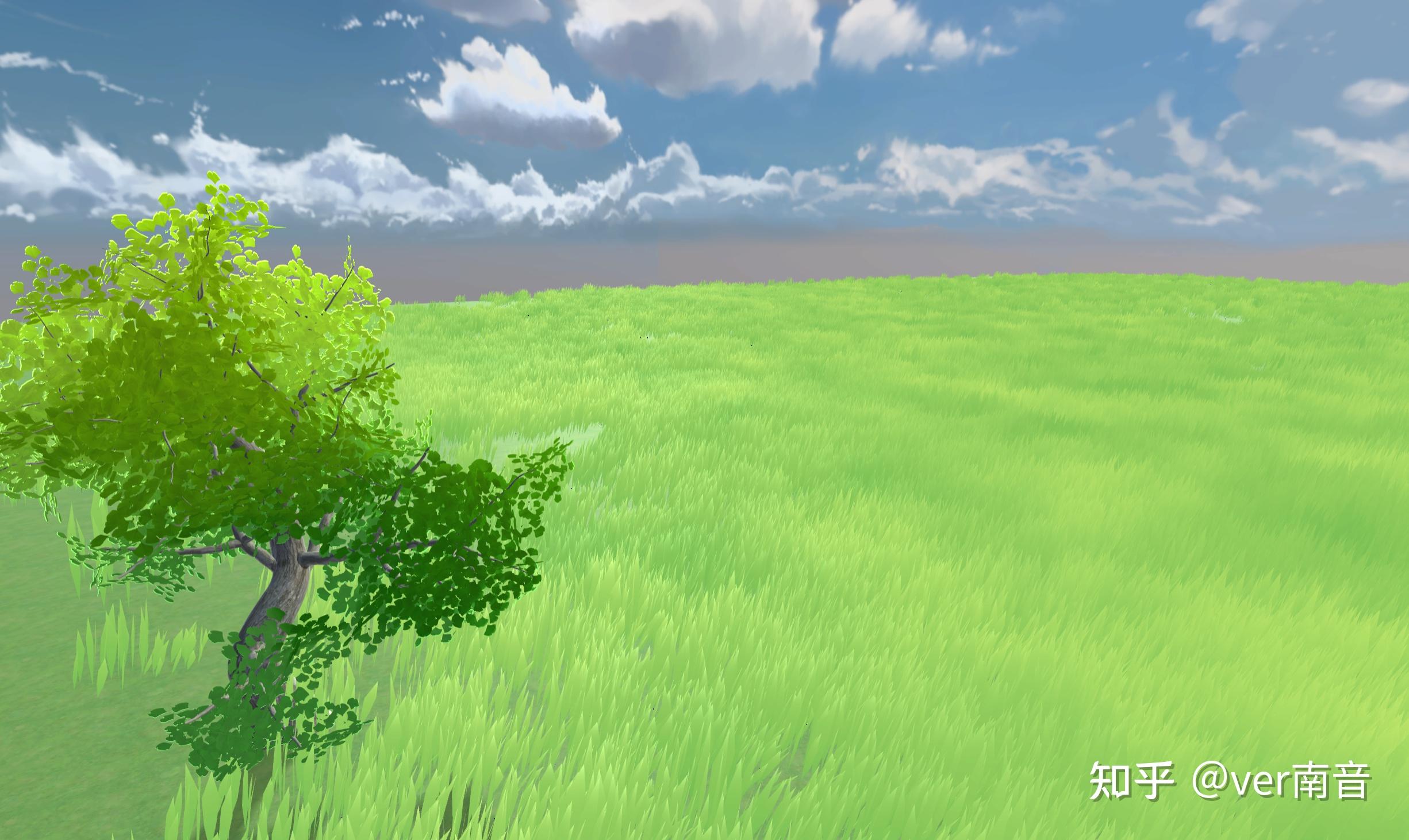 [原神风格渲染02]urp下的草地建模 shader还原 - 知乎