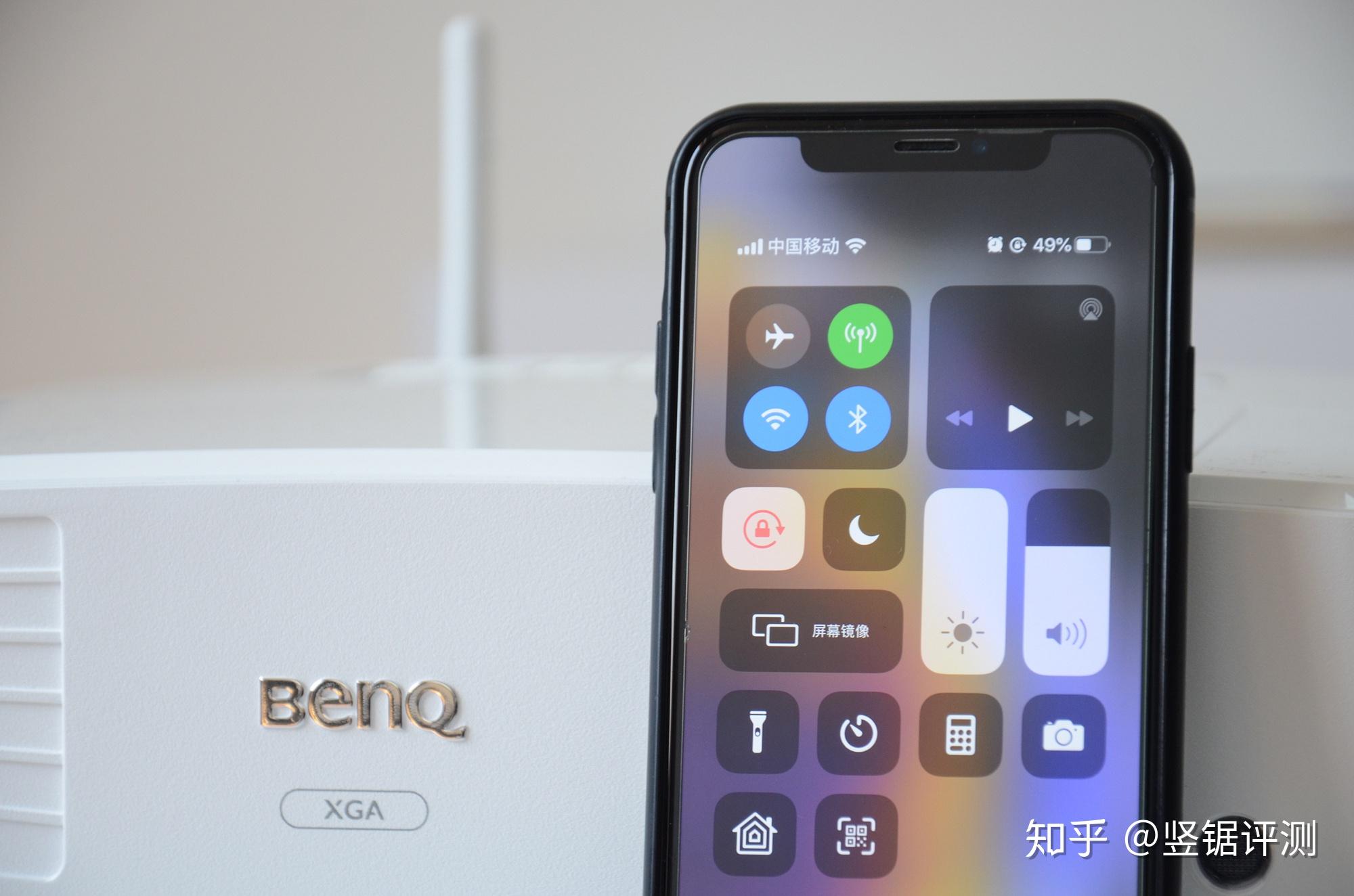 适合iphone使用的无线办公投影仪?明基e500无线投屏详解