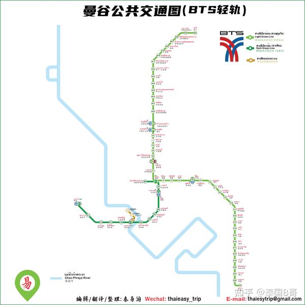 【泰国旅游攻略】--01：2023年曼谷公共交通出行攻略（BTS轻轨) - 知乎