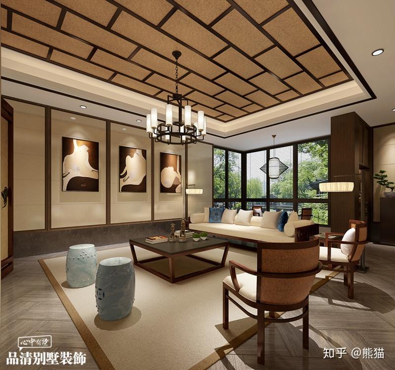 春去秋来寒气袭,庭院残蕊落满地,勾勒出端庄丰华的新中式之美! - 知乎