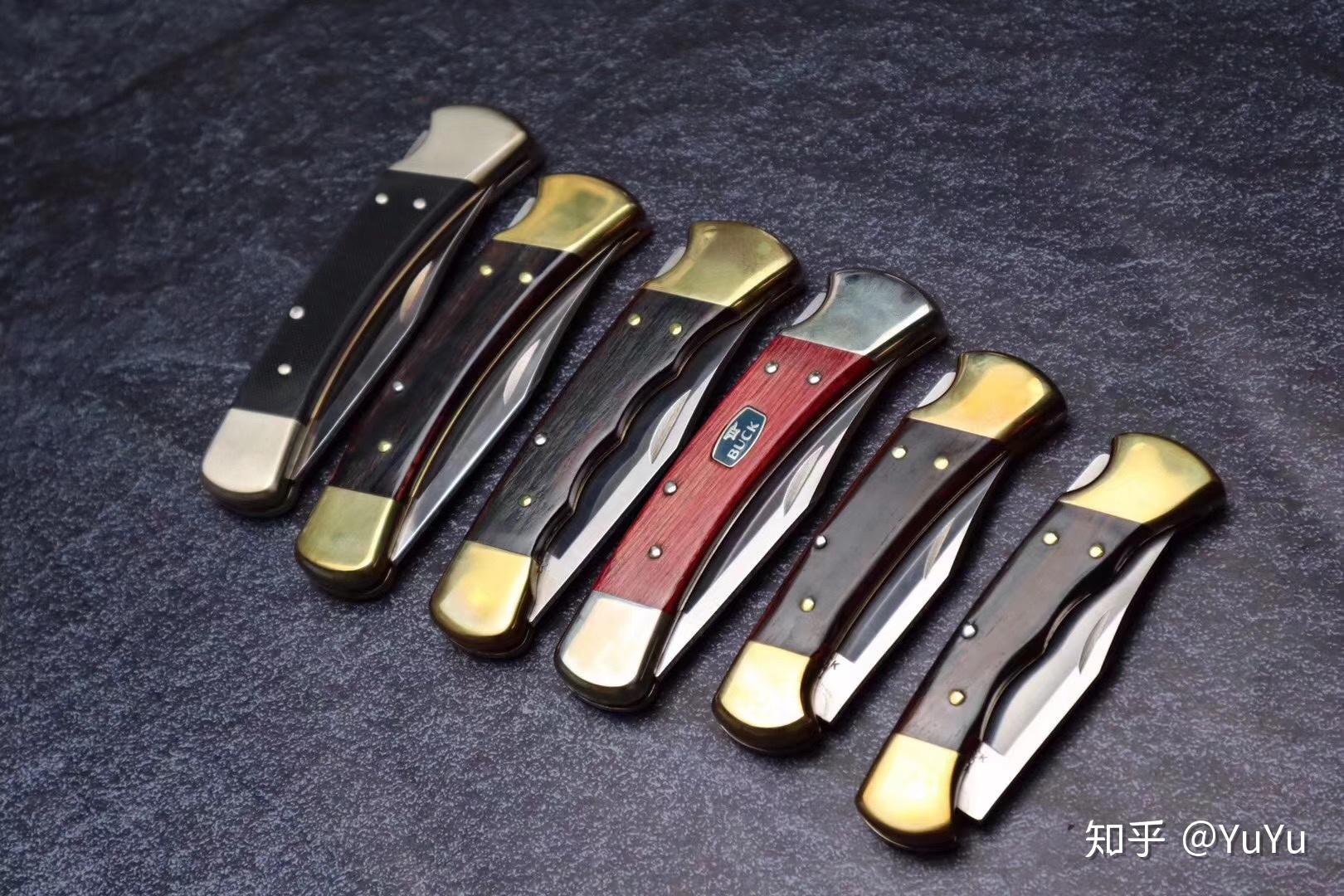 美国buck巴克110112经典折刀系列