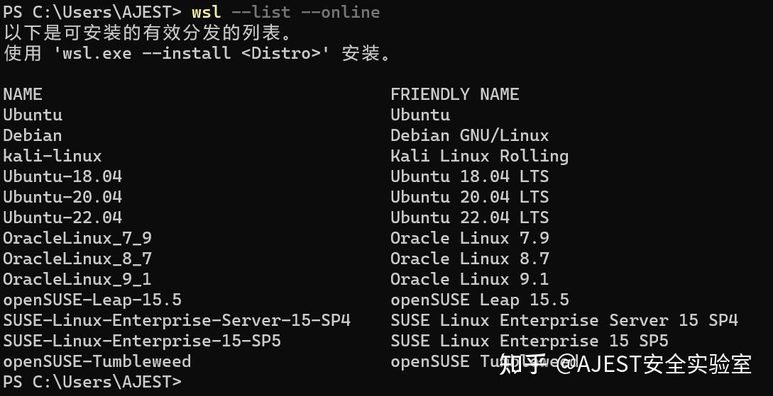  windows 11 linux wsl kali linux 