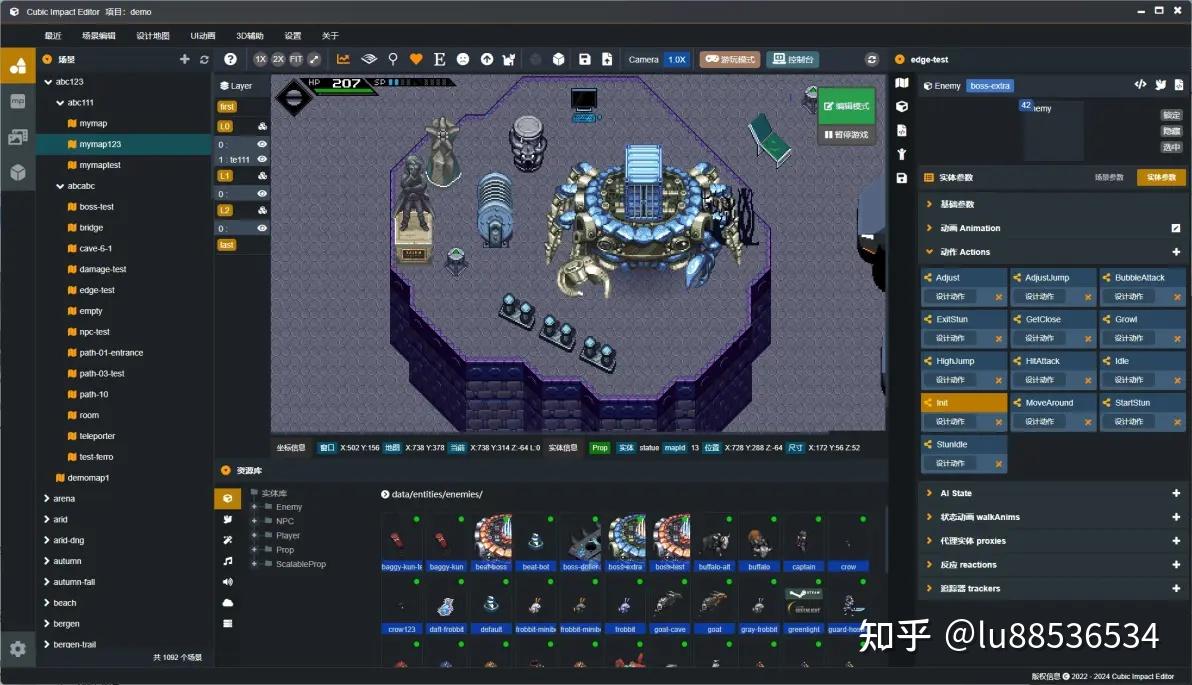 好玩,好用的像素游戏编辑器Cubic Impact Editor - 知乎