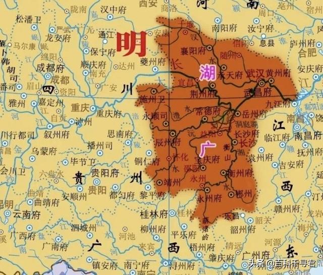 湖南省湖北省为什么不是以长江为界 也不是以洞庭湖为界 知乎