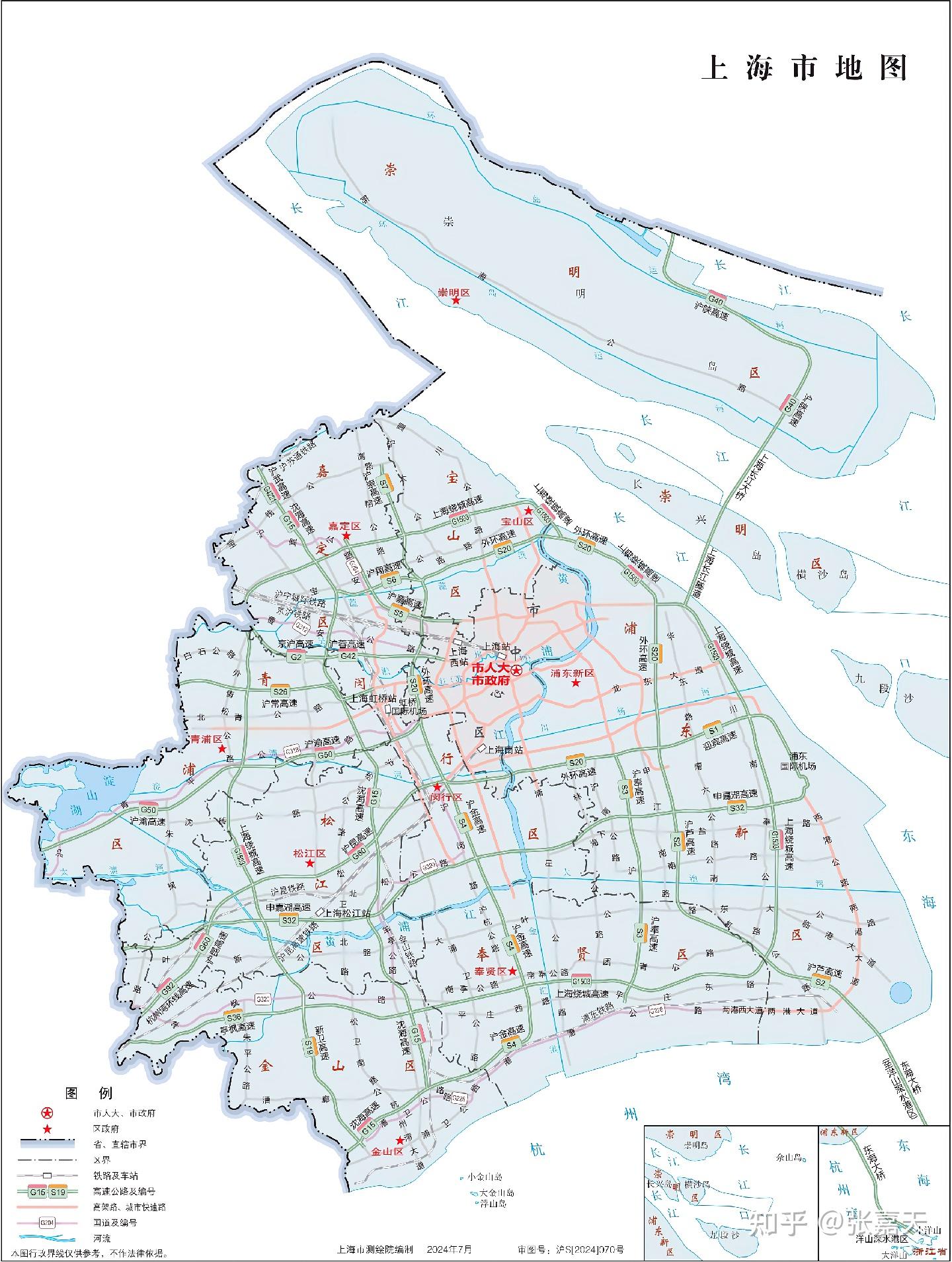上海市行政区划标准地图合集 - 知乎