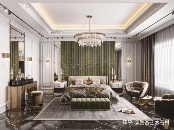 石材整装｜213㎡法式别墅，电影般优雅浪漫 - 知乎