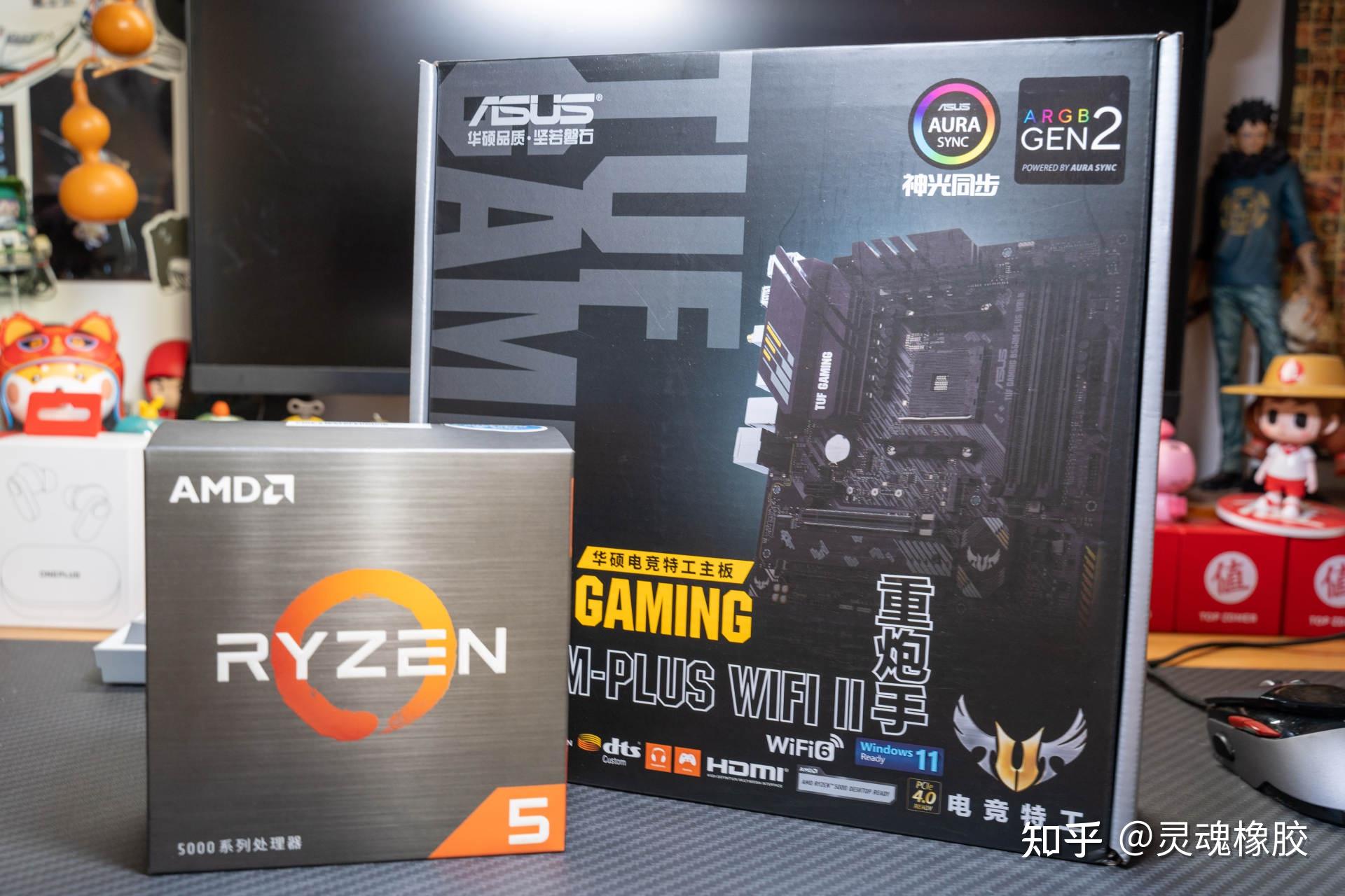 华硕tuf gaming b550m-plus amd 锐龙5 5600
