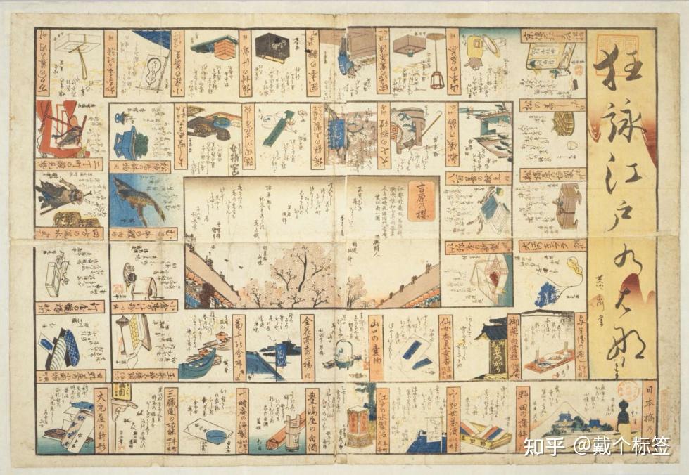 日本绘双六|纸上游戏的设计 - 知乎