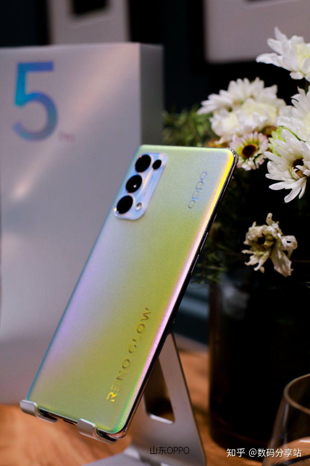 oppo官方放出reno5部分真机图赏星河入梦电致变色