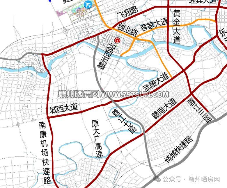 回复:经区自然资源分局了解,该网民反映的城西大道三江段 位于赣州