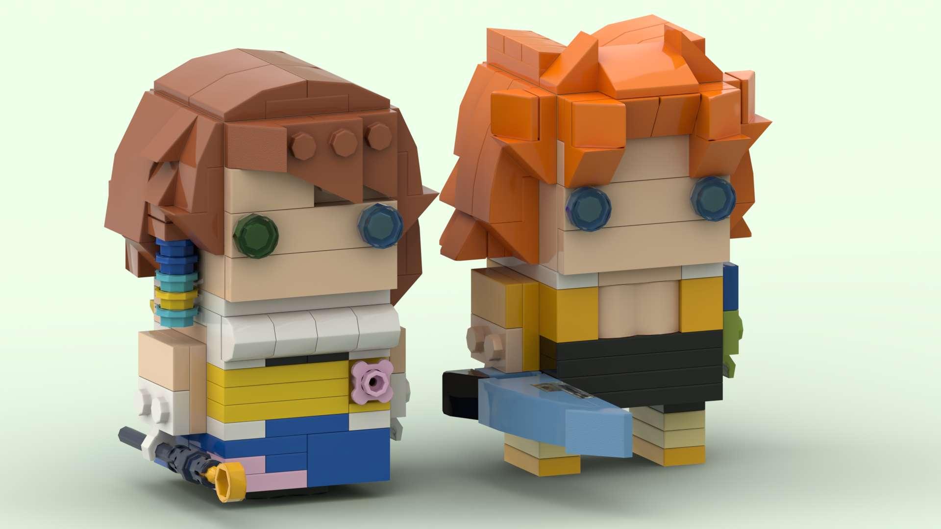 积木模玩设计的老货渲染图